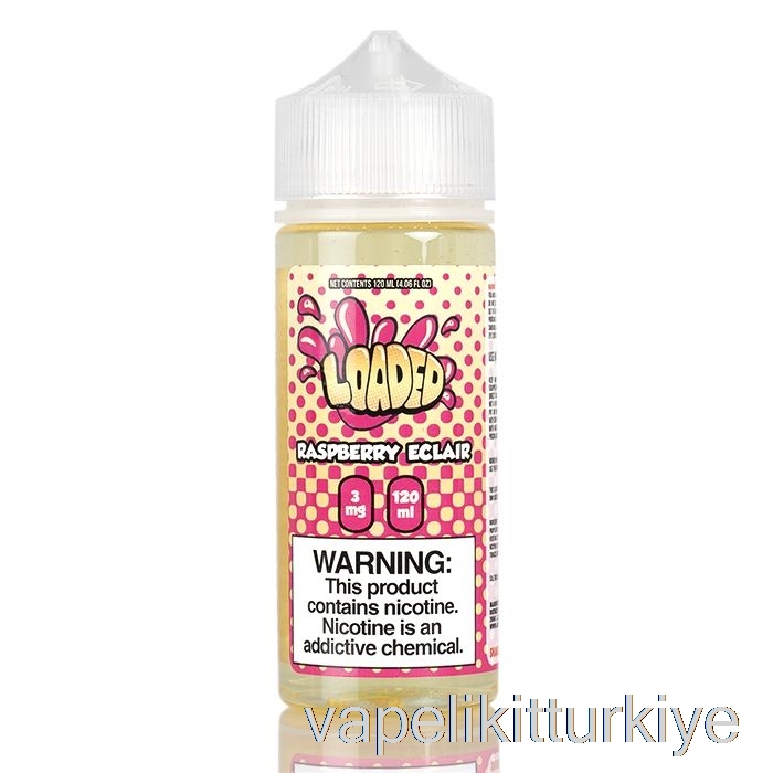 Vape Elektronik Sigara Ahududu Pastası - Yüklü E-sıvı - Acımasız Buharlar - 120ml 0mg